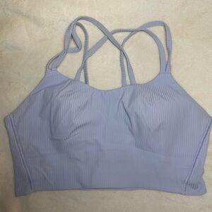 Lululemon Like a Cloud Longline Bra Pastel Blue